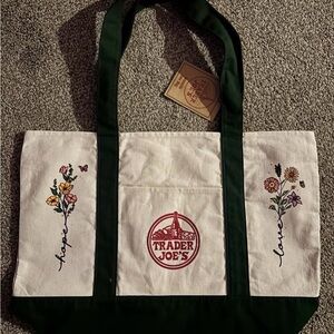 Large Trader Joe’s Tote Bag - Green